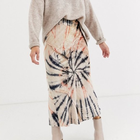 Free People Dresses & Skirts - NWT FREE PEOPLE Bali Serious Swagger Tie Dye Skirt